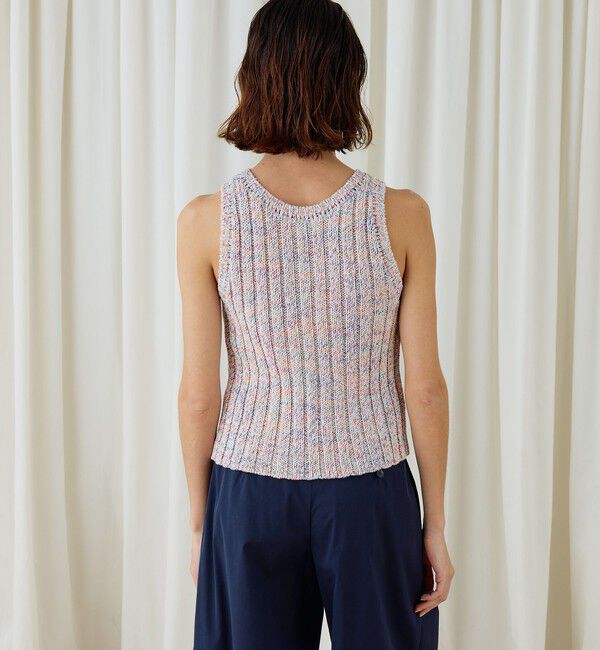 DES PRES「ラミーミックスツイストコットン タンクトップ」|タンクトップ|