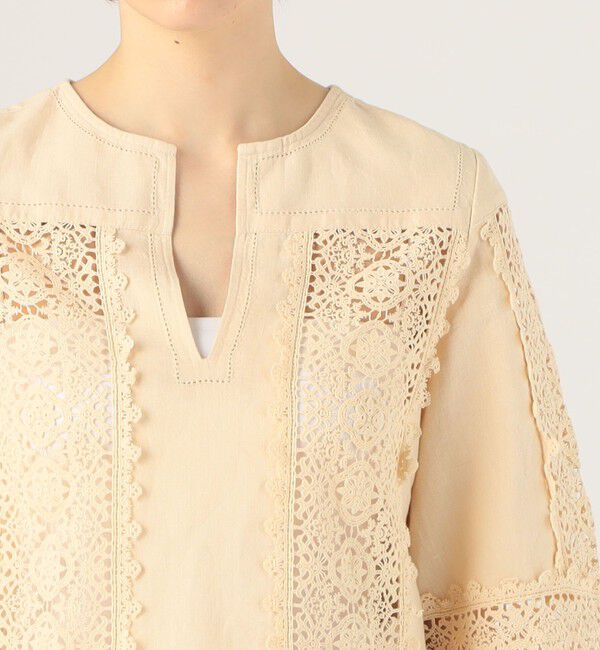 TOMORROWLAND GOODS「BY MALENE BIRGER DONNA レースエンブロイダリーブラウス」|シャツ・ブラウス|