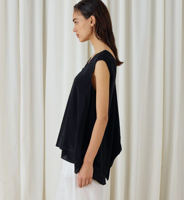 DES PRES「エッジンレース スカーフラインブラウス」|シャツ・ブラウス|