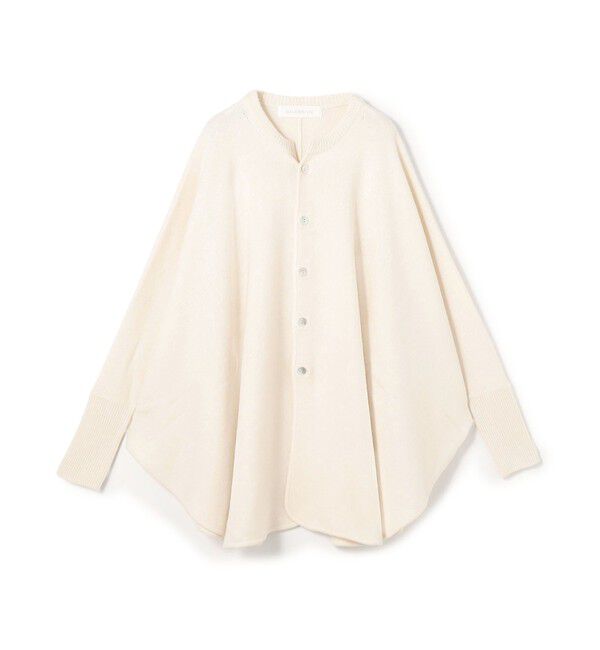 GALERIE VIE「モンゴルカシミヤ オーバルカーディガン」|カーディガン|11 ホワイト