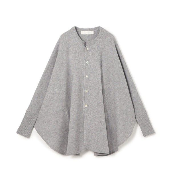 GALERIE VIE「モンゴルカシミヤ オーバルカーディガン」|カーディガン|13 ライトグレー