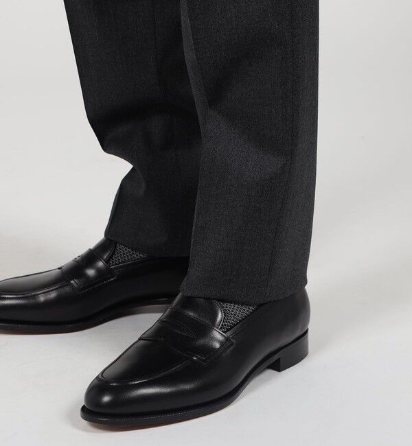 TOMORROWLAND MENS「21マイクロン ウールツイル ノープリーツスラックス V.B.CANONICO」|スラックス|