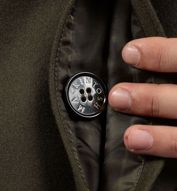 TOMORROWLAND MENS「【別注】MACKINTOSH DUNKELD ウールステンカラーコート」|ステンカラーコート|