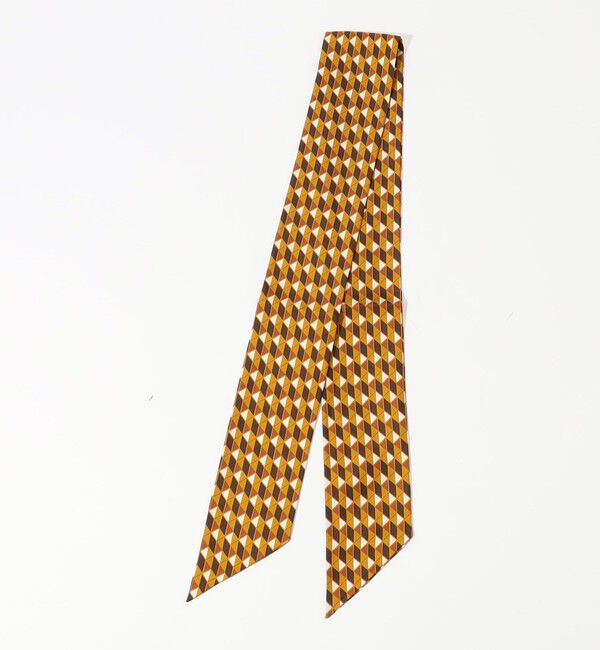 TOMORROWLAND GOODS「TOMORROWLAND ジオメトリック柄 シルクスカーフ」|バンダナ・スカーフ|