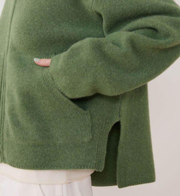 GALERIE VIE「オーストラリアンラムズウール ジップアップブルゾン」|ブルゾン・スタジャン|