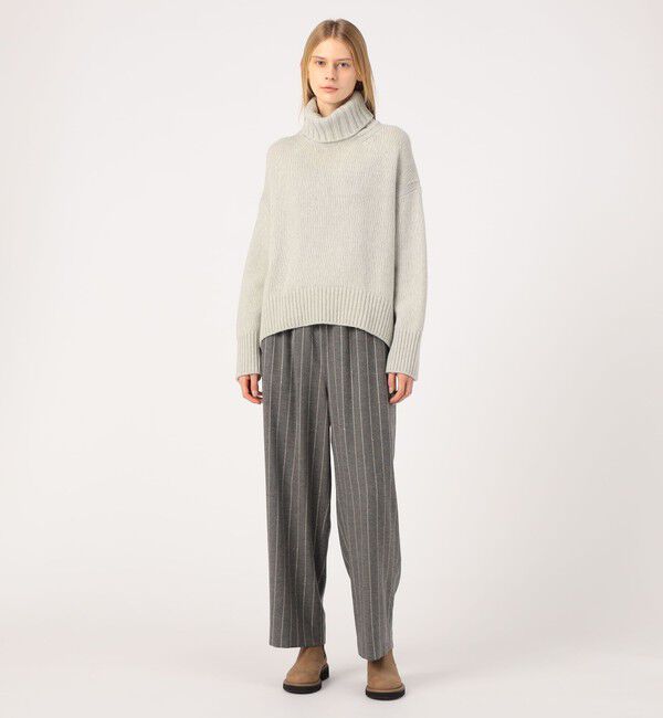 GALERIE VIE「ノーブルフラノ イージーストレートパンツ」|その他|