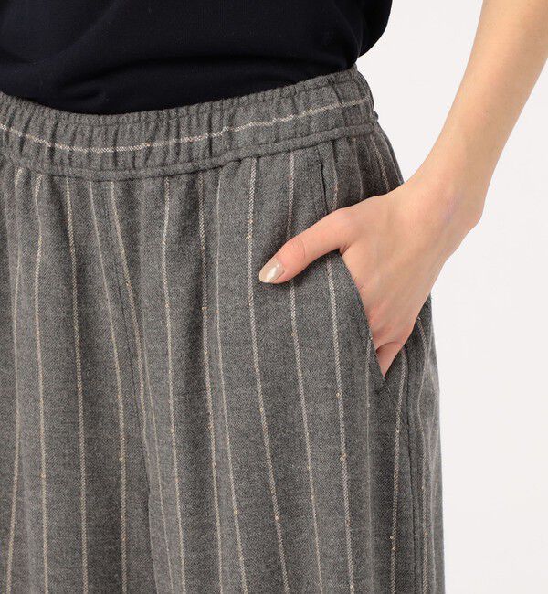 GALERIE VIE「ノーブルフラノ イージーストレートパンツ」|その他|