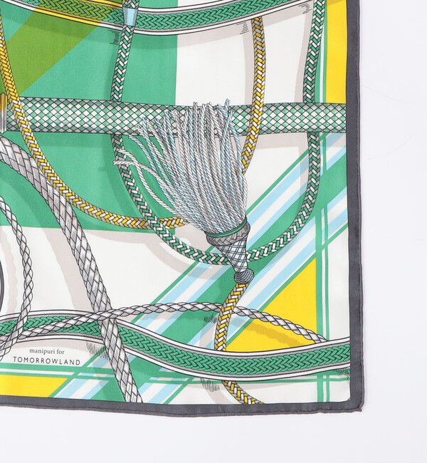 TOMORROWLAND GOODS「【別注】manipuri  CLASSIC BELT シルクスカーフ」|バンダナ・スカーフ|