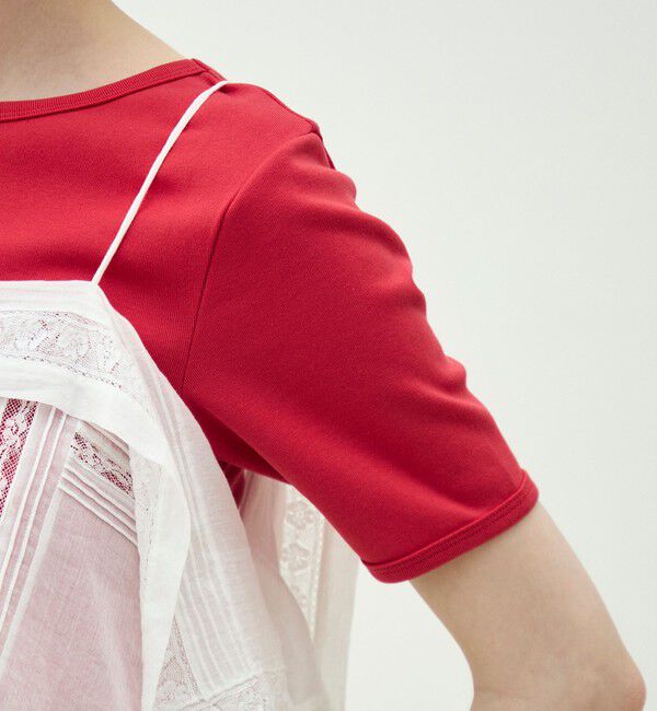 MACPHEE「ビンテージローン キャミソールブラウス」|キャミソール|