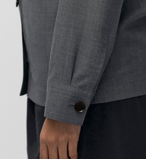 BACCA「ウールトロピカル シャツジャケット」|その他|