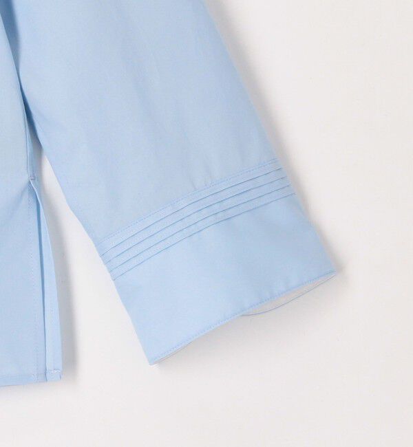 CABaN「コットンタイプライター レースボザムシャツ」|シャツ・ブラウス|