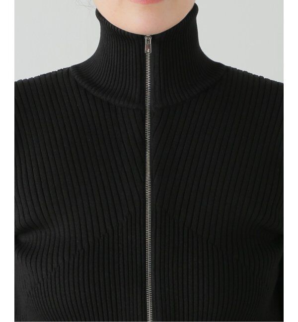  「LIVINGTONE DOLK ZIPPER FLY HIGH NECK KNIT LT-KNIT2-07：ニット」|ニット・セーター|