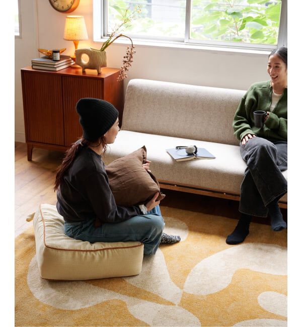 journal standard Furniture「《WEB限定》FLOOR CUSHION SQUARE LL　フロアクッション」|クッション・クッションカバー|