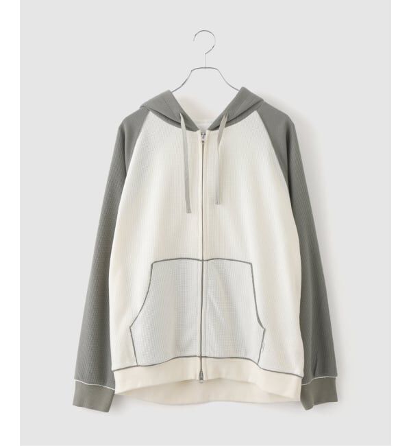 JOINT WORKS「DIASPORA SKATEBOARDS/ディアスポラスケートボード Full Zip Hooded Dry Waffle」|パーカー|