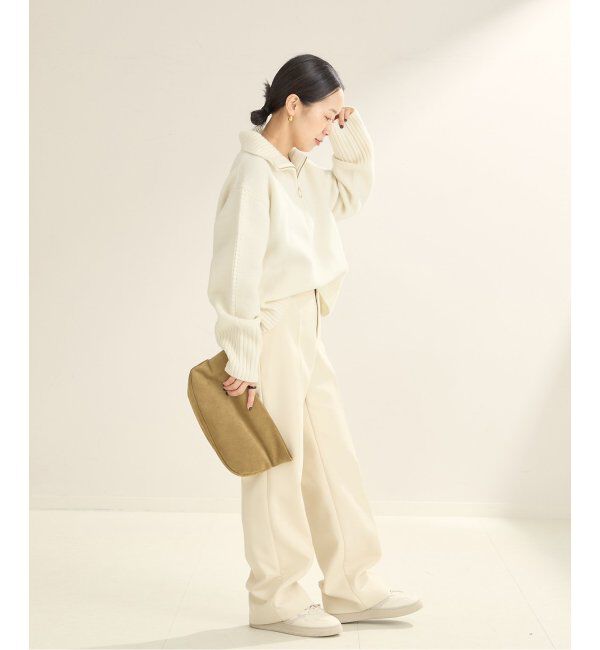 Plage「pooginook zip up ニット」|ニット・セーター|