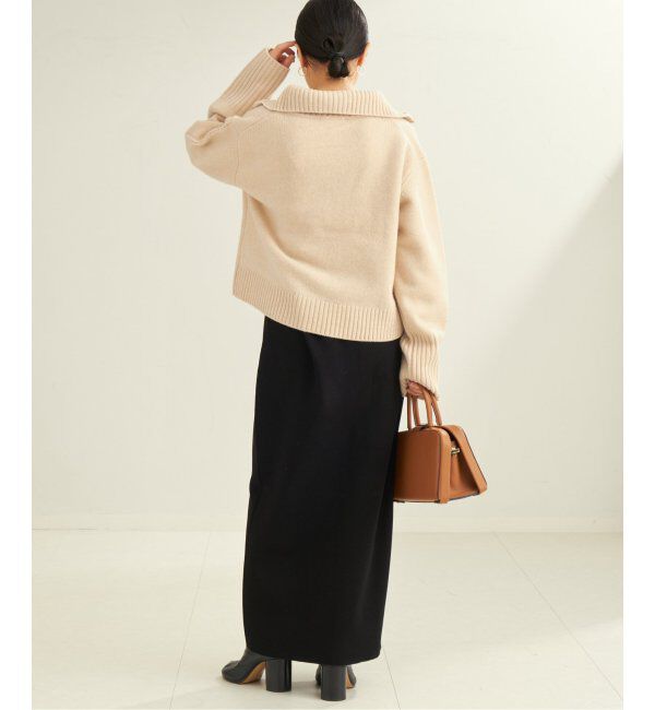 Plage「pooginook zip up ニット」|ニット・セーター|