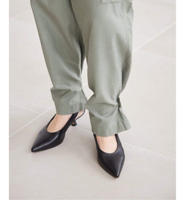 SLOBE IENA「《追加》SLOBE バッグスリングパンプス」|パンプス|