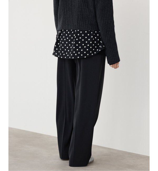 IENA「《追加2》サスペンダーツイルパンツ」|スラックス|