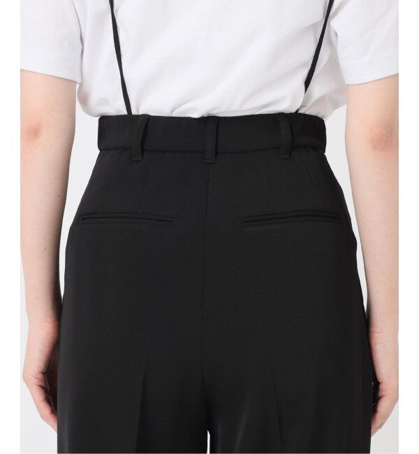 IENA「《追加2》サスペンダーツイルパンツ」|スラックス|