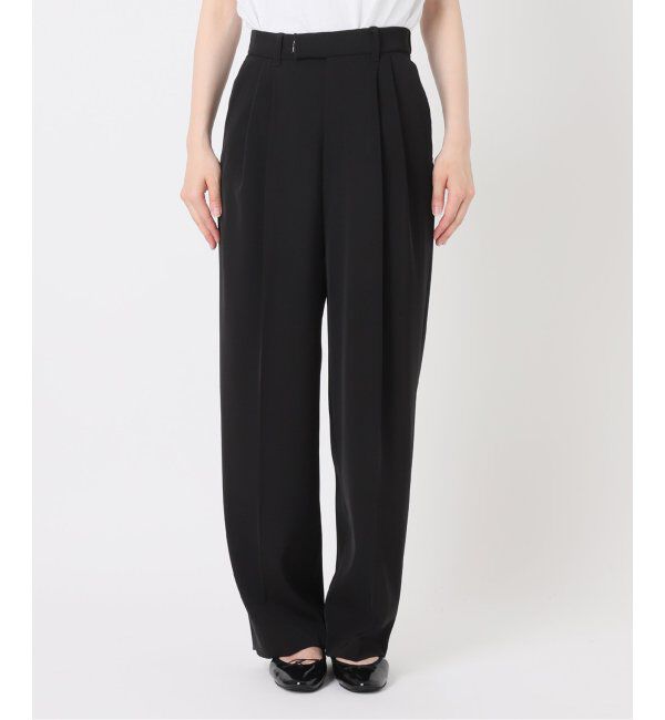 IENA「《追加2》サスペンダーツイルパンツ」|スラックス|