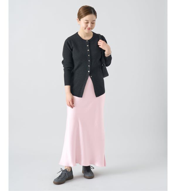 IENA「《追加10》ダブルサテンスカート」|スカート|