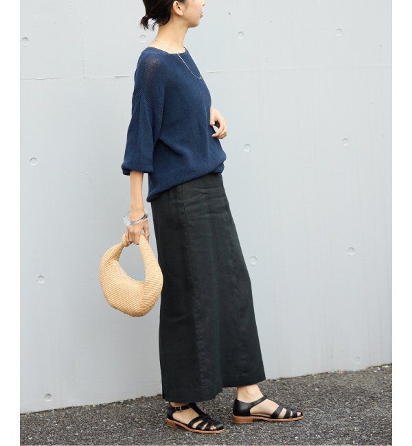 SLOBE IENA「SLOBE レザーグルカサンダル」|サンダル|