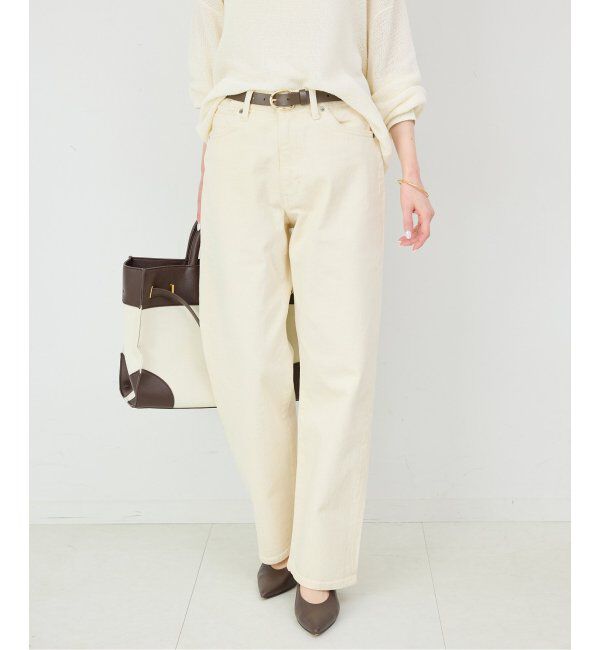 SLOBE IENA「《一部店舗・WEB限定カラーあり/追加5》LE DENIM ストレートパンツ」|デニム|