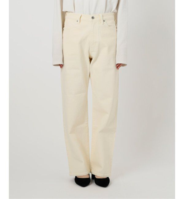 SLOBE IENA「《一部店舗・WEB限定カラーあり/追加5》LE DENIM ストレートパンツ」|デニム|