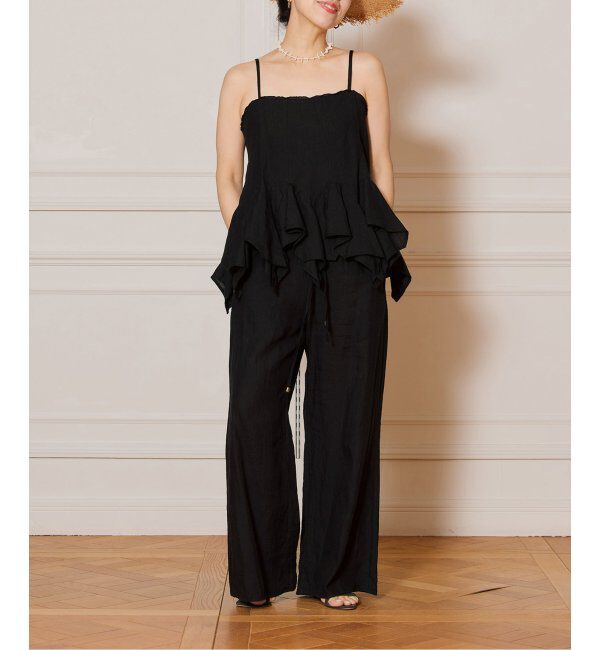 IENA LA BOUCLE「IENA LA BOUCLE リネンブロードイージーパンツ」|その他|