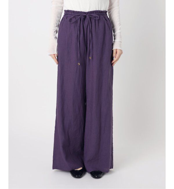 IENA LA BOUCLE「IENA LA BOUCLE リネンブロードイージーパンツ」|その他|