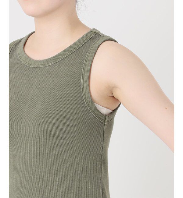 SLOBE IENA「コットンテレコアメスリ」|タンクトップ|