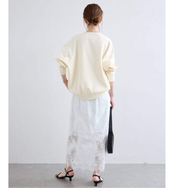 SLOBE IENA「《追加》ダブルフェイスジャージースナップカーディガン」|カーディガン|