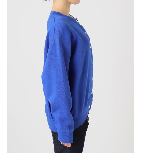 SLOBE IENA「《追加》ダブルフェイスジャージースナップカーディガン」|カーディガン|