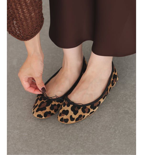 SLOBE IENA「《WEB限定サイズあり/追加2》BONITAS/ボニータス バレエシューズ」|バレエシューズ|ベージュ