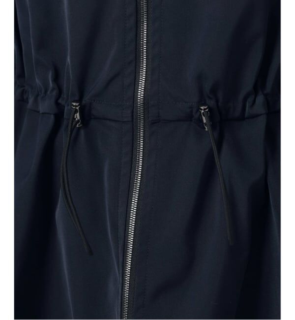 VERMEIL par iena「《追加》ノーカラーギャザーZIPブルゾン」|その他|