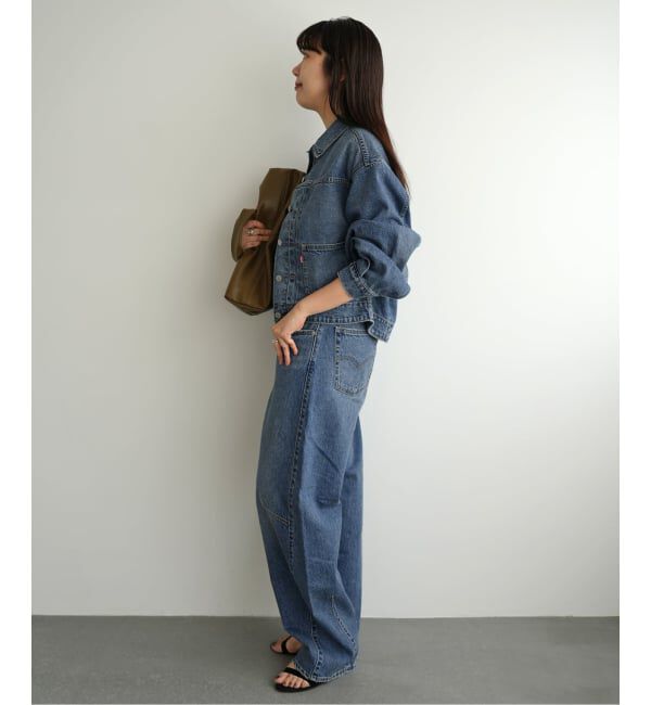 SLOBE IENA「Levi&rsquo;s/リーバイス SLOBE別注 BAGGY DAD BARREL デニムパンツ」|デニム|