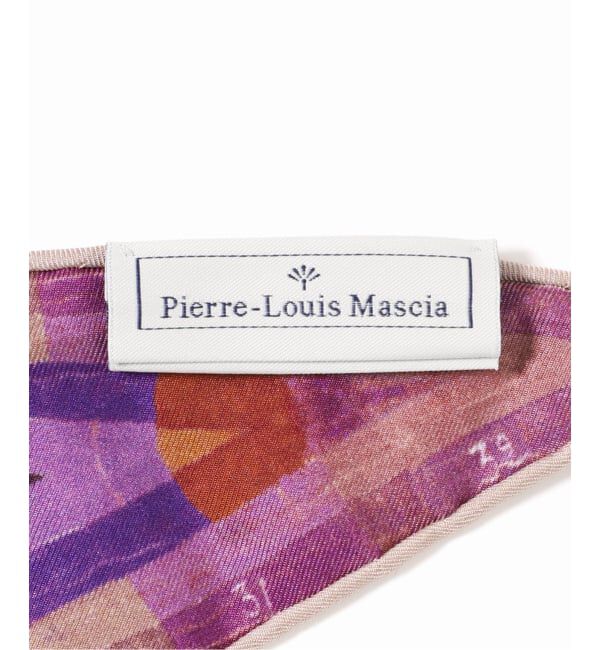 VERMEIL par iena「PIERRE LOUIS MASCIA ピエール ルイマーシャ Scarf 65x120cm 517548/101」|バンダナ・スカーフ|