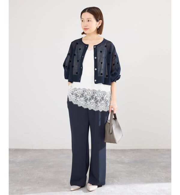 IENA「《予約》ウォッシャブルシルキーサテンイージーパンツ」|その他|