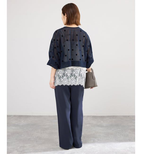 IENA「《予約》ウォッシャブルシルキーサテンイージーパンツ」|その他|