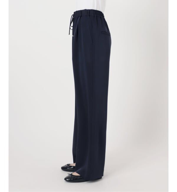 IENA「《予約》ウォッシャブルシルキーサテンイージーパンツ」|その他|