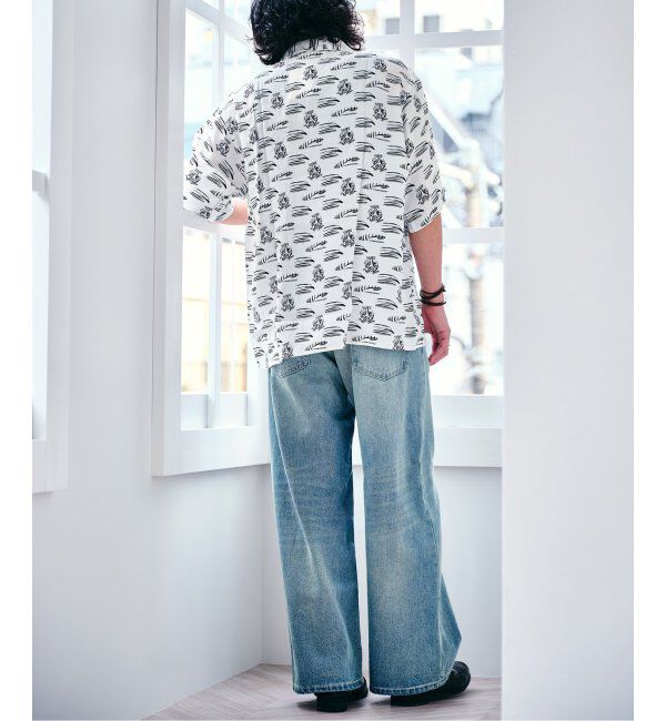 Paris Saint-Germain「【隈 研吾 &times; Paris Saint-Germain】グラフィックプリント オープンカラーシャツ」|シャツ・ブラウス|