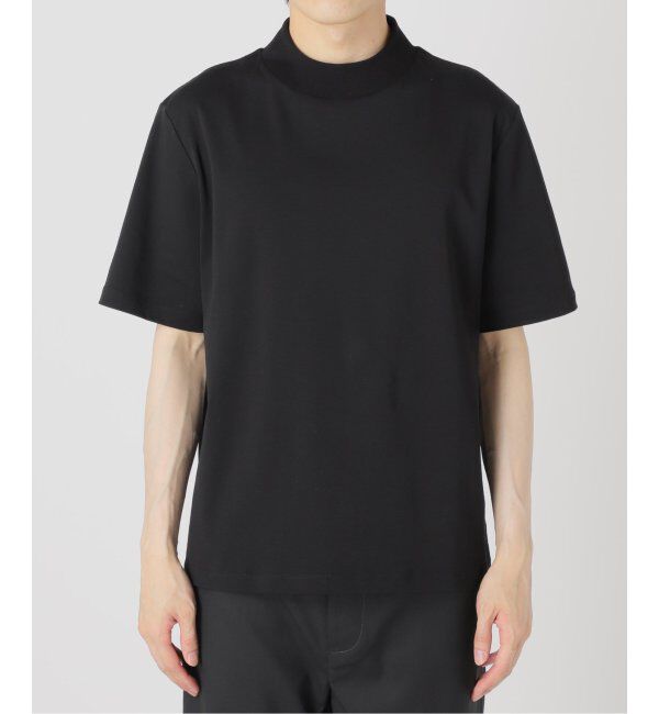 EDIFICE「nomiamo (ノミアモ) 別注 スヴィンコットン モックネック ワイドTシャツ」|Tシャツ・カットソー|