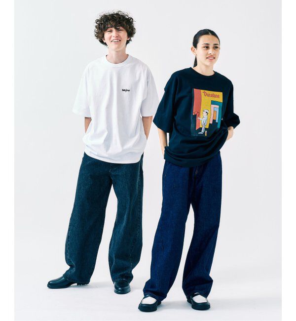 417 EDIFICE「SAVIGNAC サヴィニャック別注 French Company プリントTシャツ 1」|Tシャツ・カットソー|