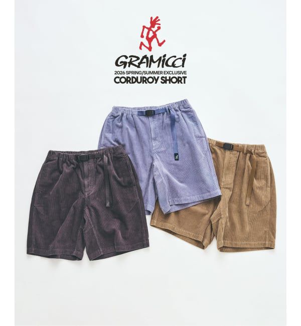 417 EDIFICE「Gramicci / グラミチ for 417 コーデュロイショートパンツ」|その他|