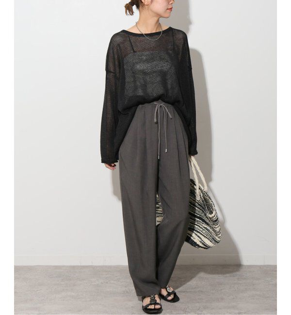 JOURNAL STANDARD relume「《追加》タンブラーブッチャーイージーパンツ」|スラックス|