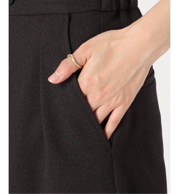 JOURNAL STANDARD relume「《追加5》ウォッシャブルサージストレッチタックワイドパンツ」|スラックス|