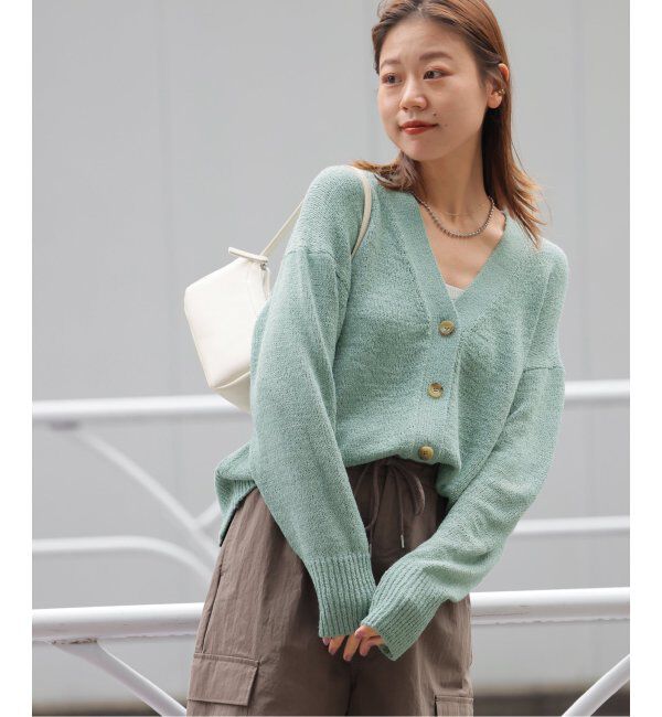 JOURNAL STANDARD relume「テープヤーンニュアンスVカーディガン」|カーディガン|