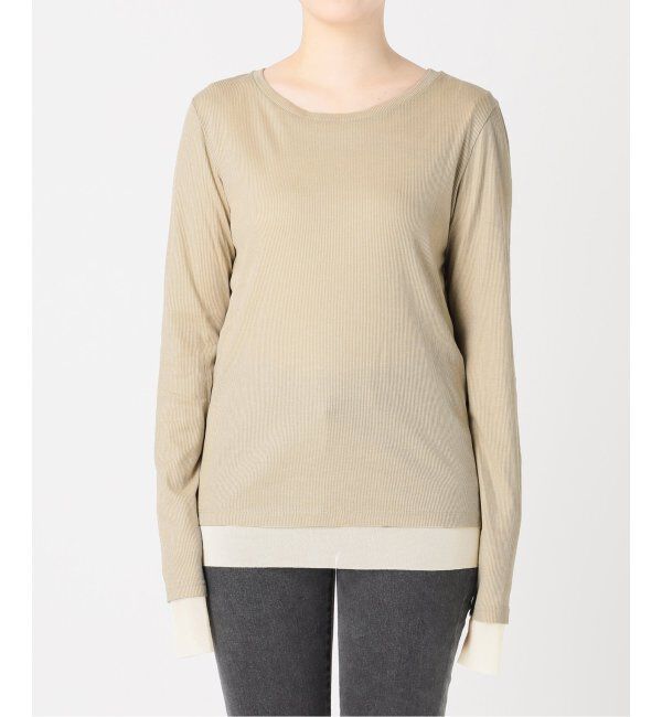 JOURNAL STANDARD relume「《追加/2枚セット》3WAYチュールレイヤード T」|Tシャツ・カットソー|