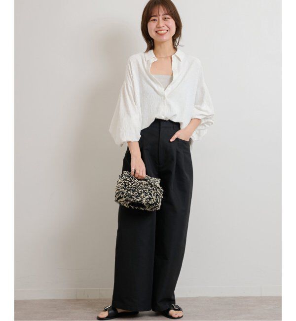 JOURNAL STANDARD relume「《追加》ドットジャガードブラウス」|シャツ・ブラウス|