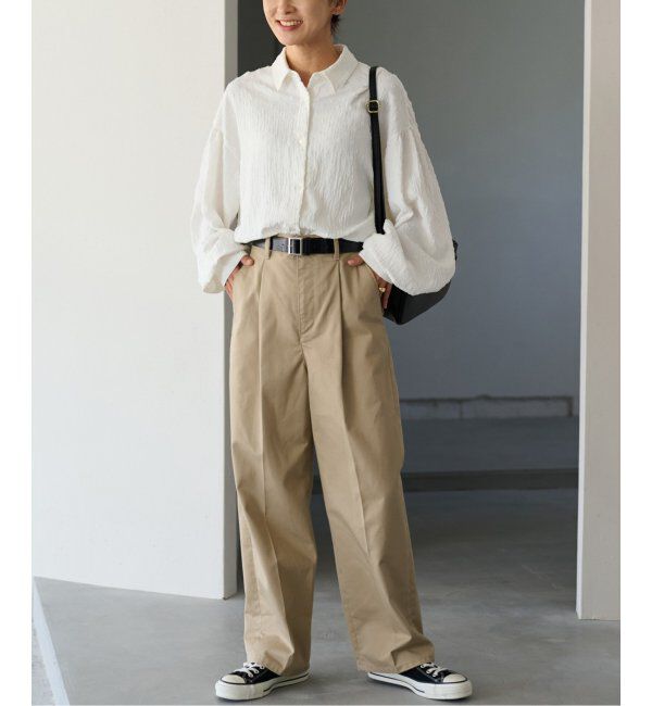 JOURNAL STANDARD relume「《追加》ドットジャガードブラウス」|シャツ・ブラウス|